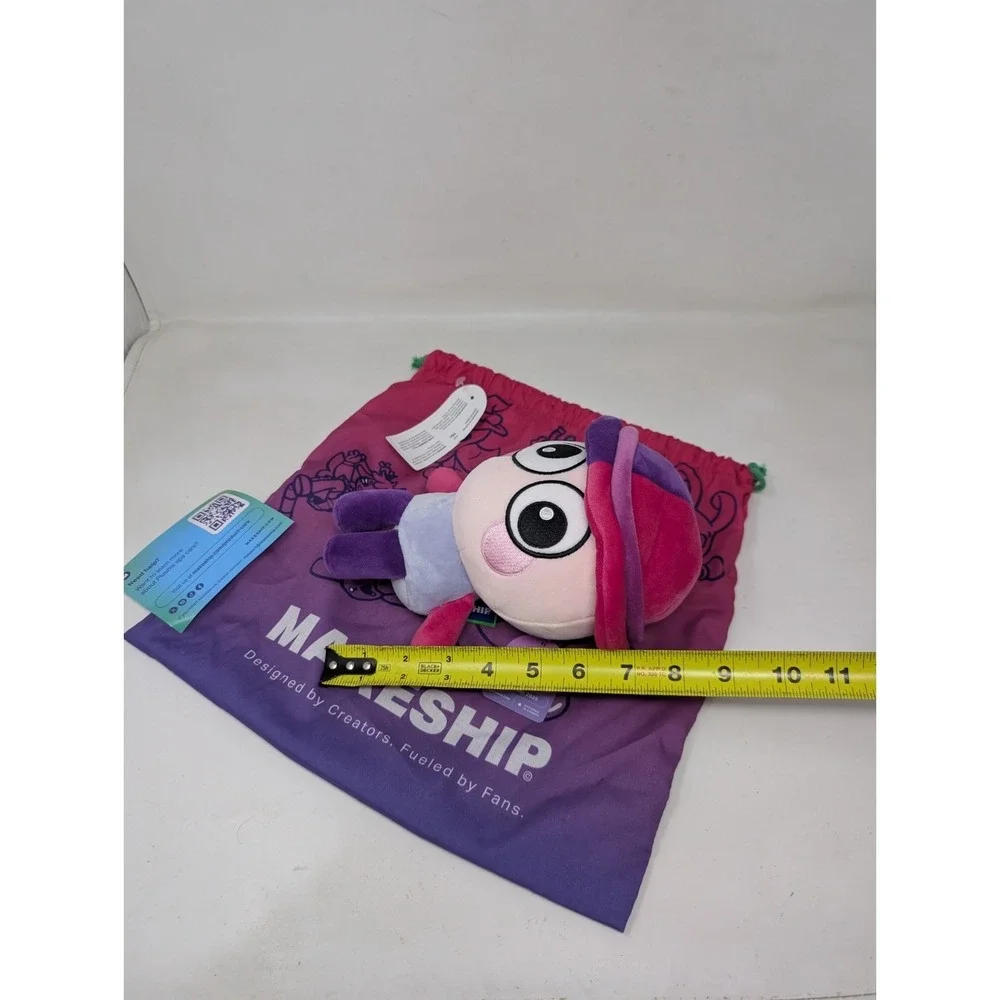Makeship Moopy Plush Piggy Game Plushie MiniToon Limited Edition 1/1,435 NWT‎
